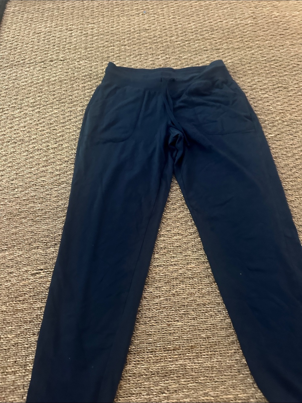 Athletic Works Black Straight-Leg Pull-On Pants